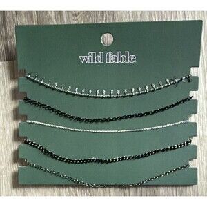 Wild Fable 5 piece Necklace Set NWT